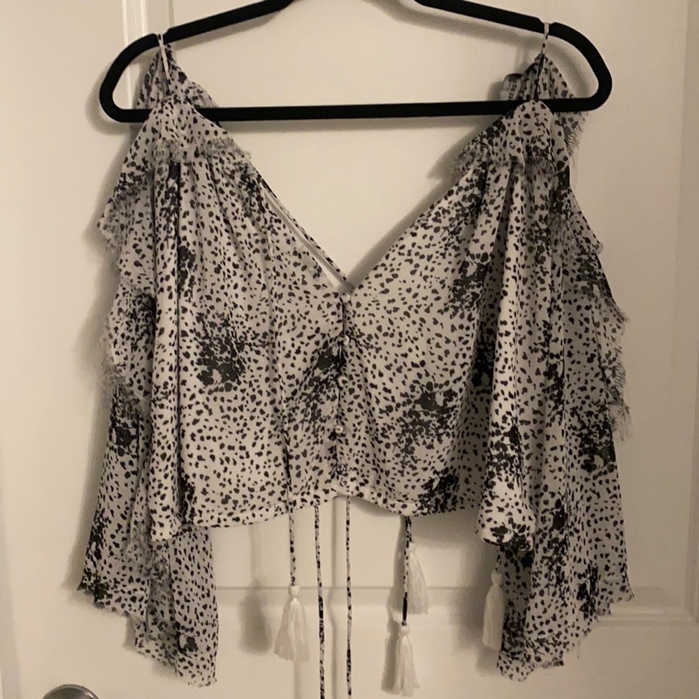 Off the shoulder blouse